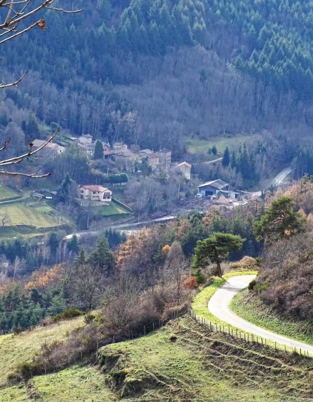 Gite L'Escoferii Vocance Buitenkant foto